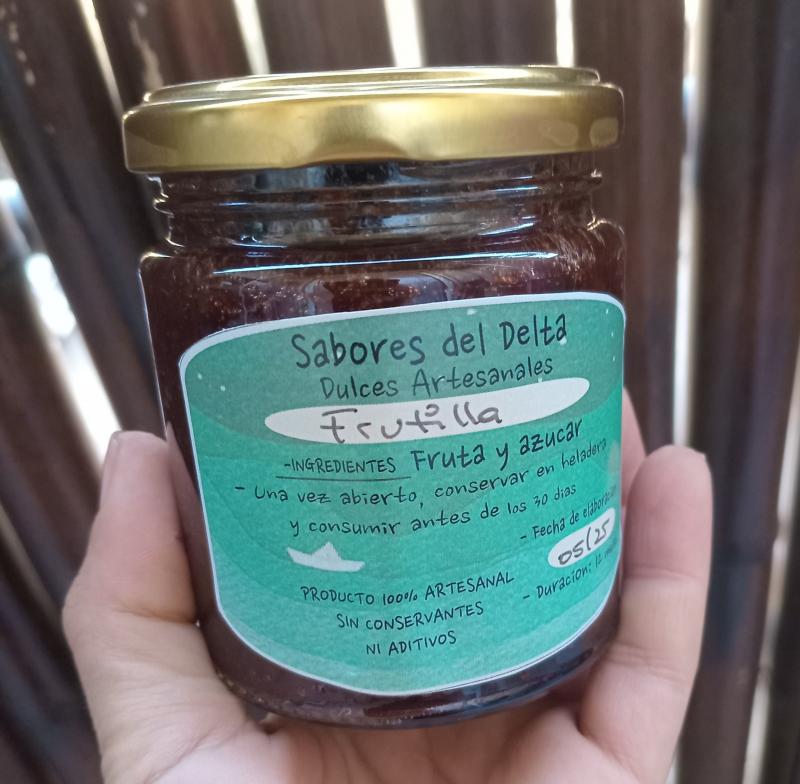 Dulce de Frutillas Agro 200cc Sabores del Delta