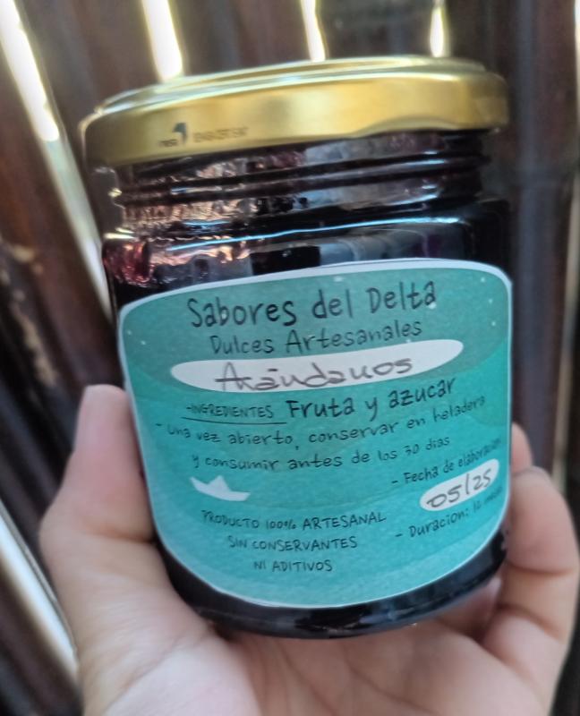 Dulce de Arándanos Agro 200cc Sabores del Delta