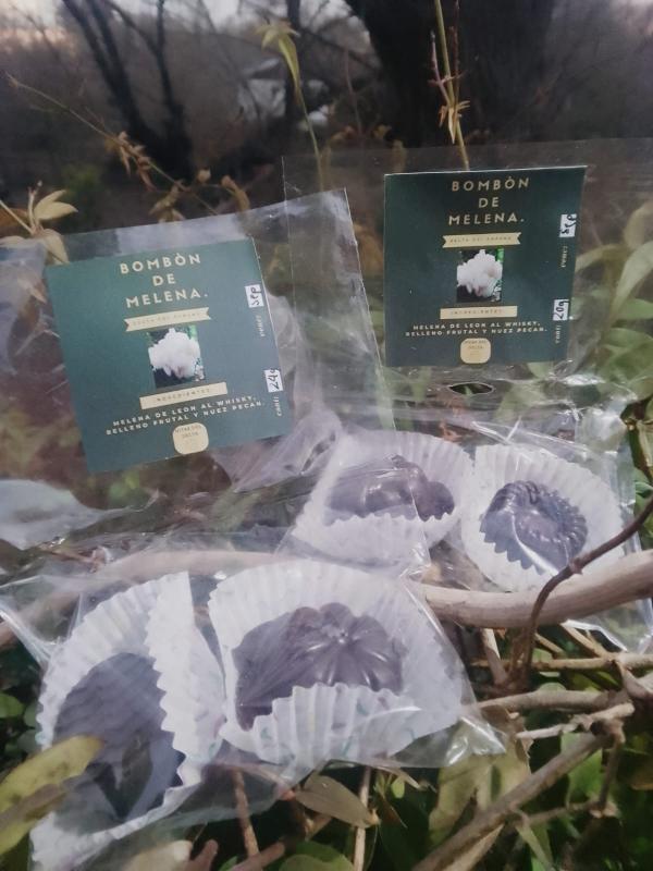 Bombones de Melena de León al Whisky x 2u "Hifas del Delta"