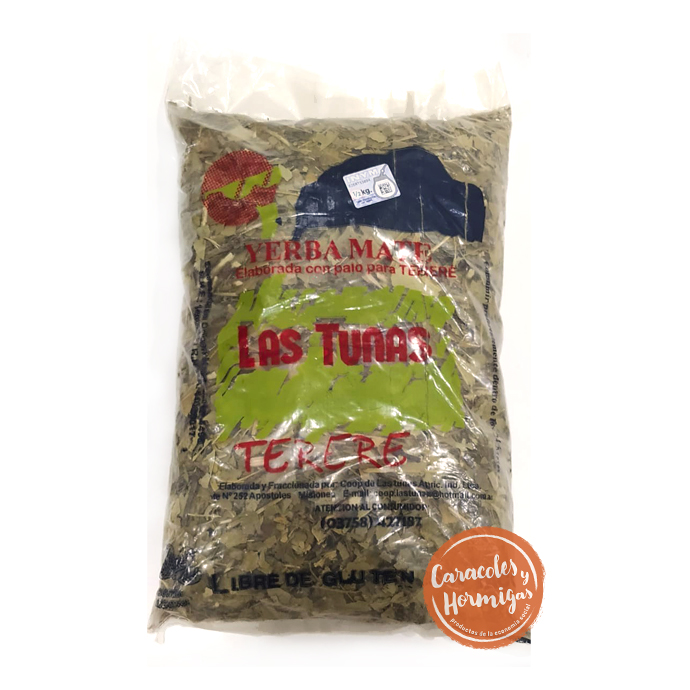 Yerba Mate canchada "Las Tunas" para Tereré 500g