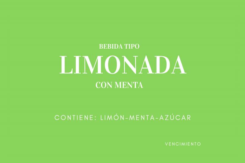 Limonada con Menta 910cc Sabores del Delta