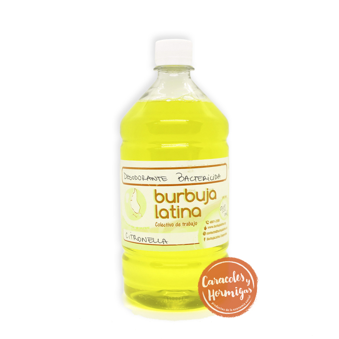 Desodorante para pisos Citronela "Burbuja Latina" 950mL