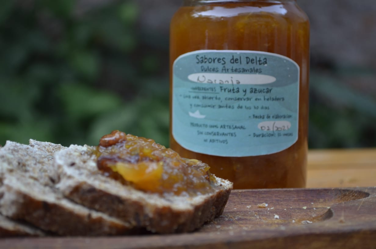 Dulce de Naranjas Agro 360cc Sabores del Delta