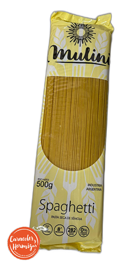 Fideos Spaghetti "Mulini" x 500 grs