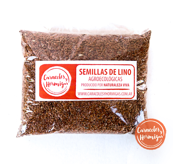 Semillas de lino agroecológico "Salve la Tierra" 100 grs.