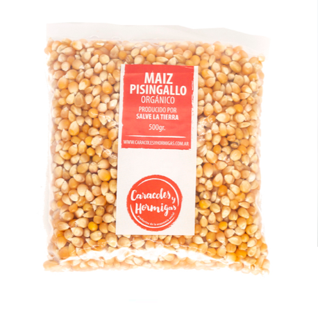 Maiz Pisingallo orgánico "Salve la Tierra" x 500grs