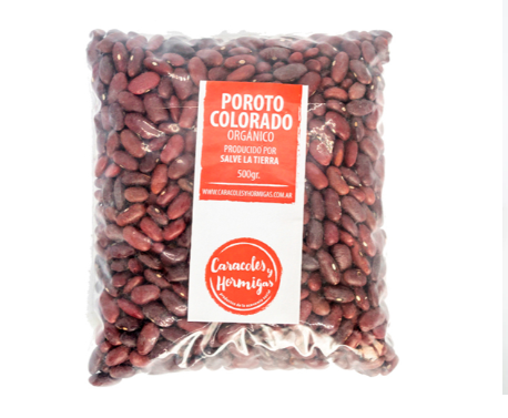 Poroto Colorado agroecológico "Salve la Tierra" 500grs