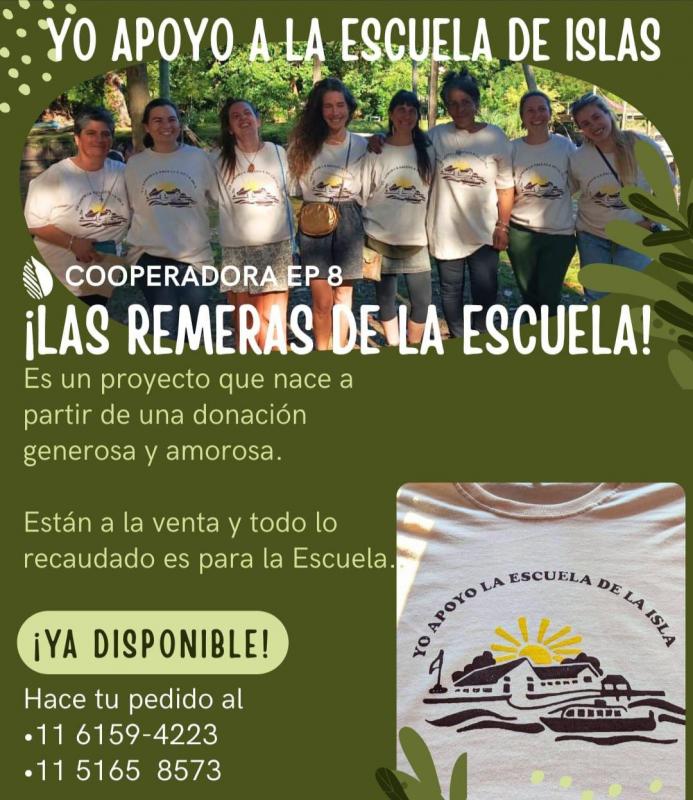 Remera Yo Apoyo La Escuela De Islas ♡