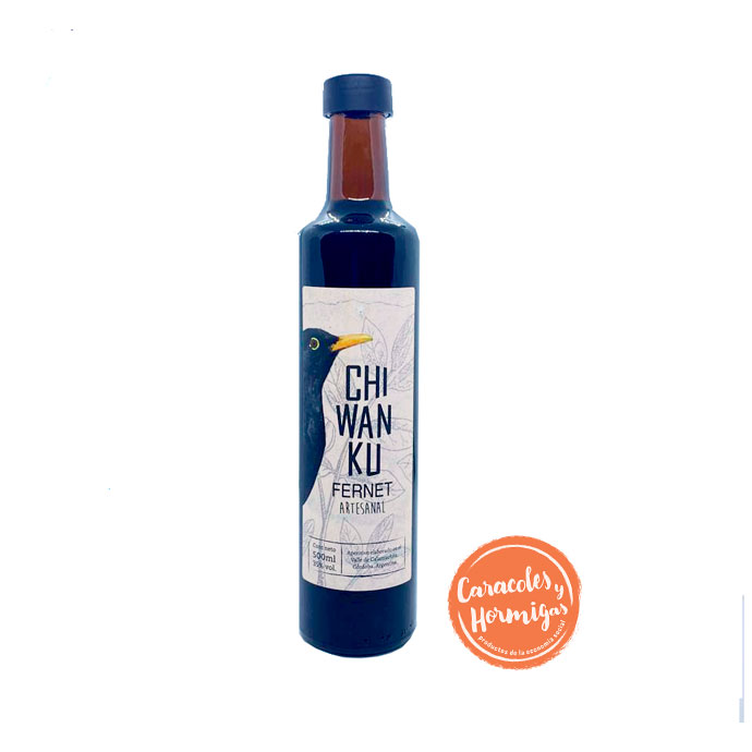 Imagen ilustrativa de Fernet Artesanal Chiwanku 500ml