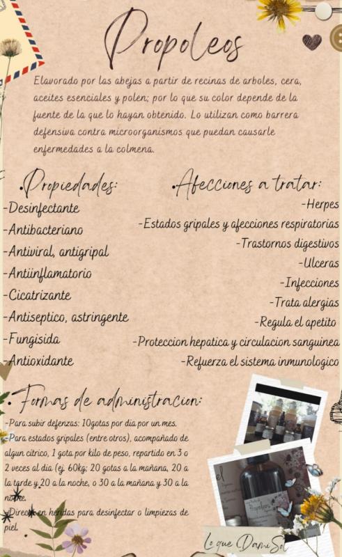 Imagen ilustrativa de Propóleo Cordobés al 60% 45ml "Lo que da Mi sol"