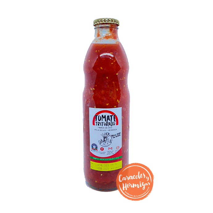 Imagen ilustrativa de Tomate Triturado Agroecológico "Crece desde el pie" 500ml
